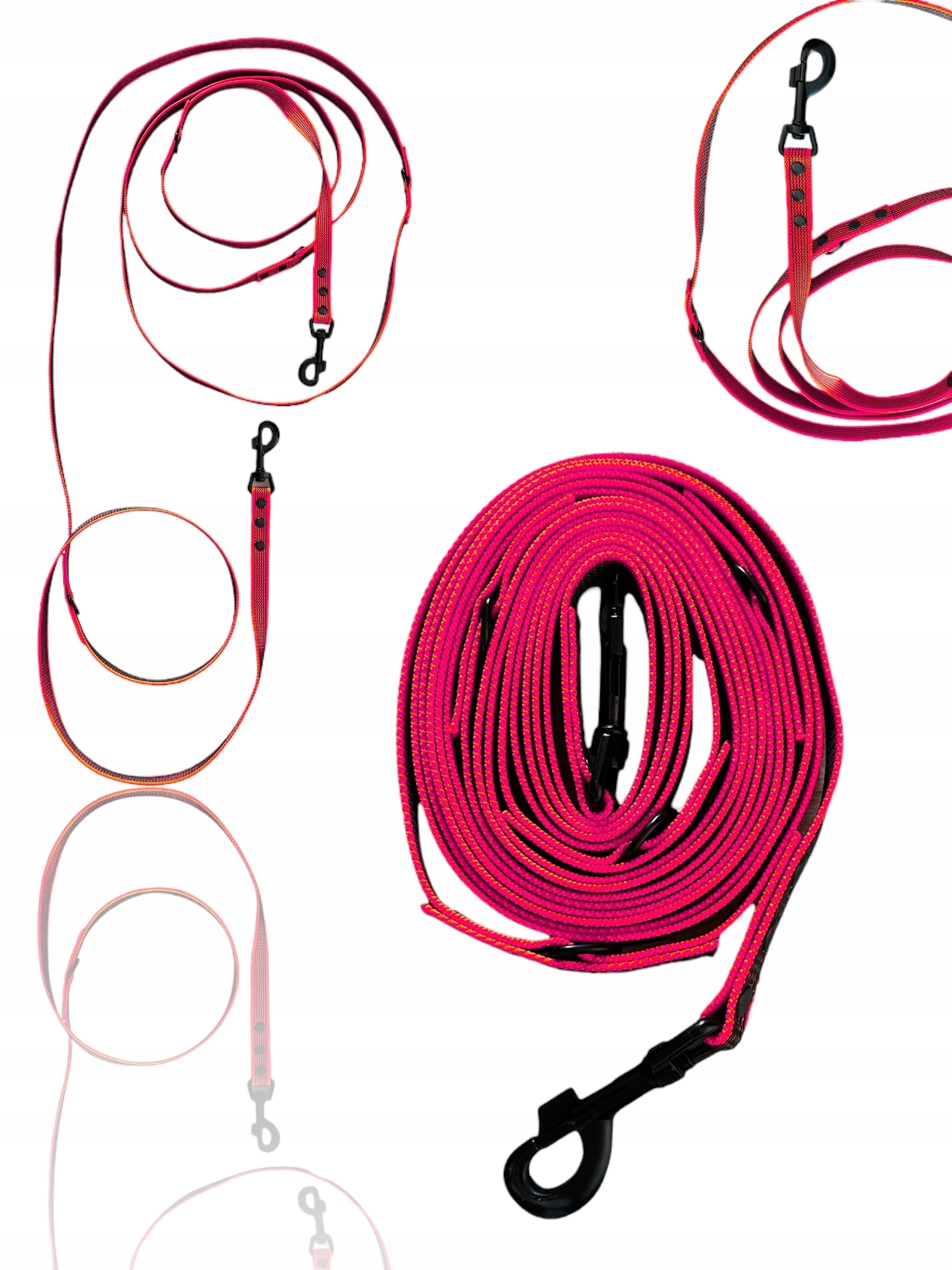 Vodítko Nastavitelná, Protiskluzová, Pogumovaná, 5 M