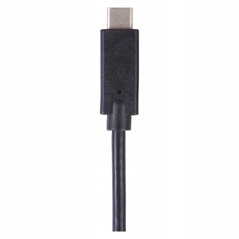 

Przewód Usb 3.1 wtyk C - wtyk C, 1m czarny kabel