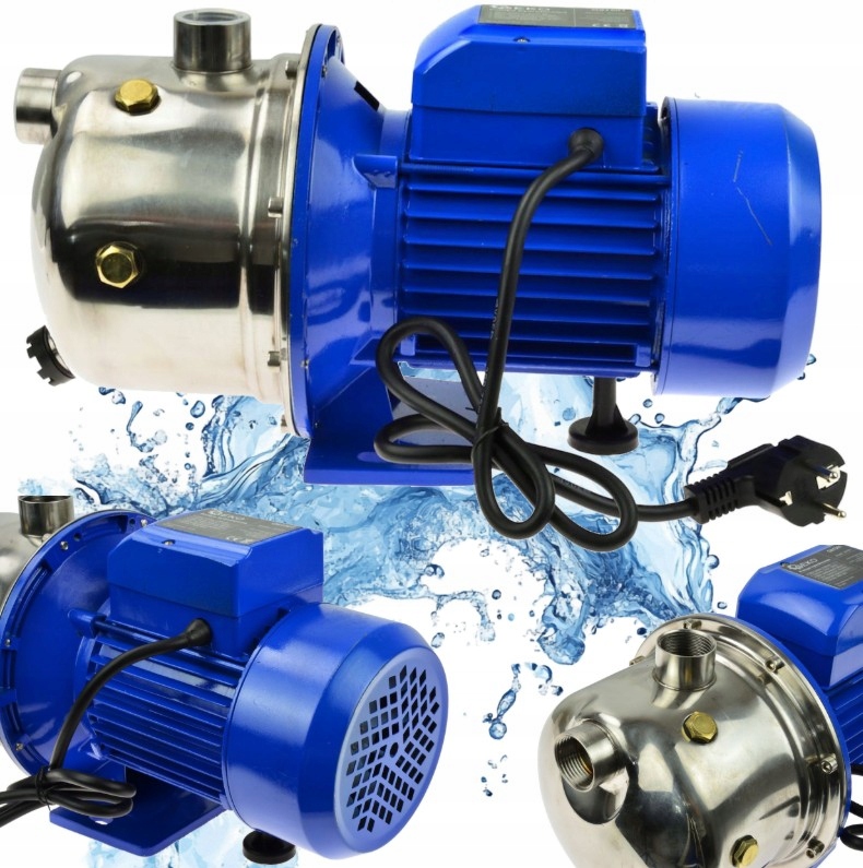 Samonasávacia Nerezová Hydroforová Pumpa 1100 W Na Čistú Vodu 60 L/min 1"