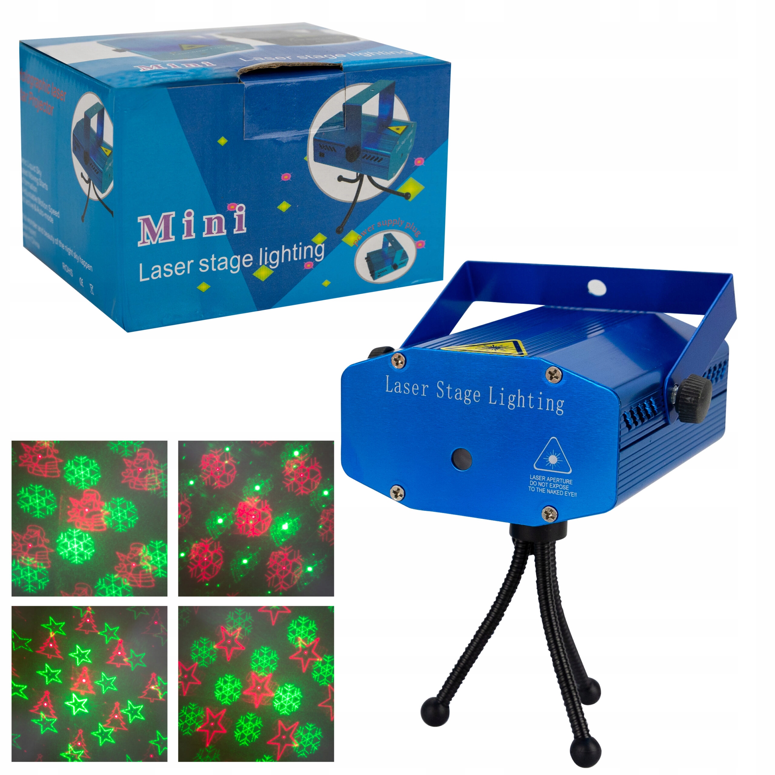 

Projektor Laserowy Świąteczny Led