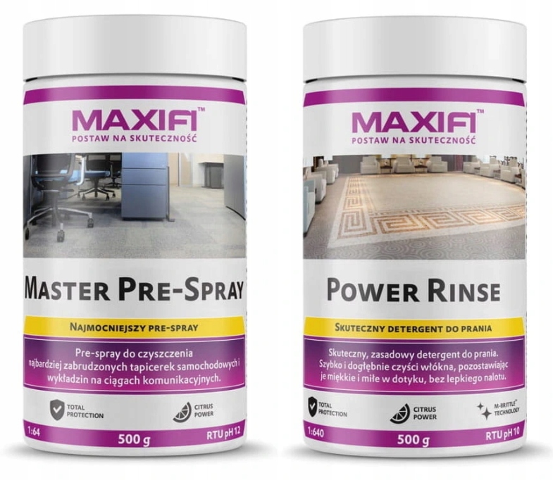 

Maxifi Zestaw Do Prania Pre-spray Power Rinse