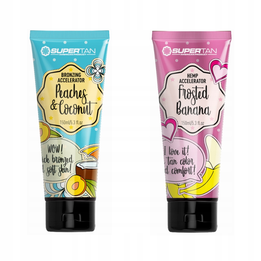 Przyśpieszacz Frosted Banana Bronzer Peaches&Coconut SuperTan