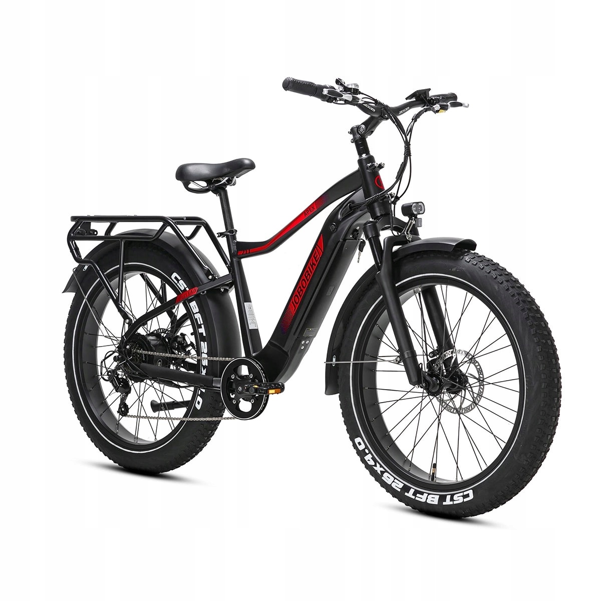 Rower Elektryczny Fat Bike Jobobike Apex, alu, koło 26", 14Ah, hydraulika