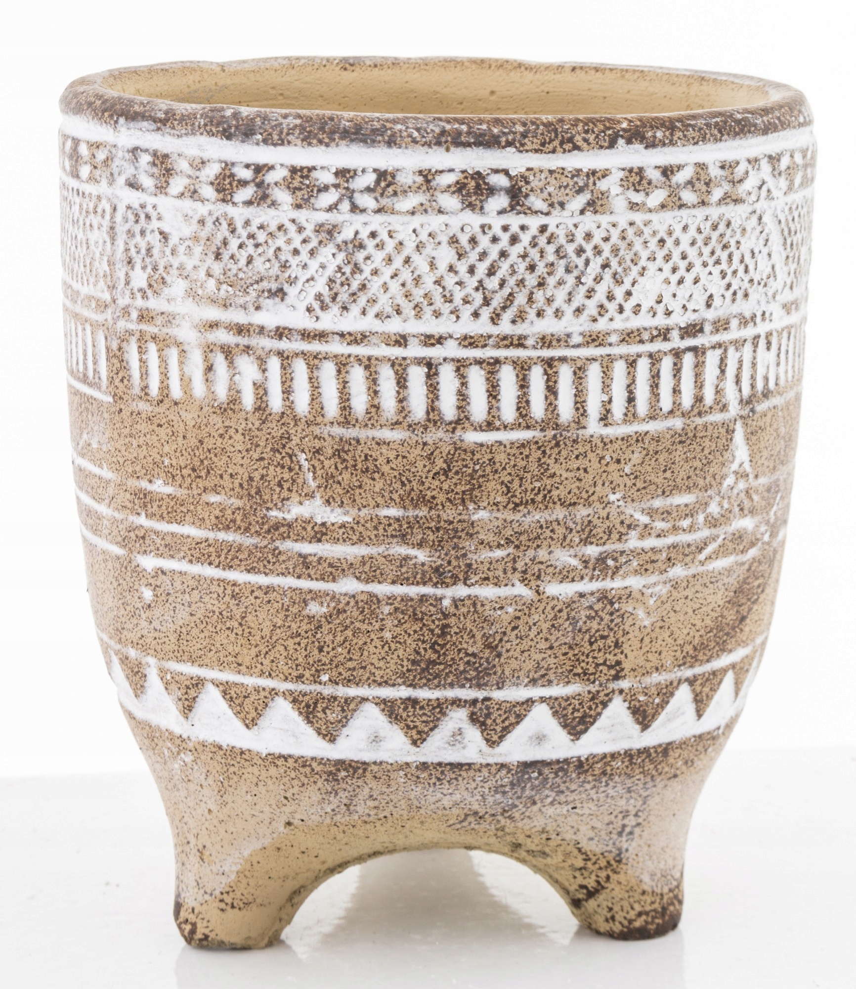 OSŁONKA NA NÓŻKACH CERAMIKA BOHO 14 Materiał ceramika