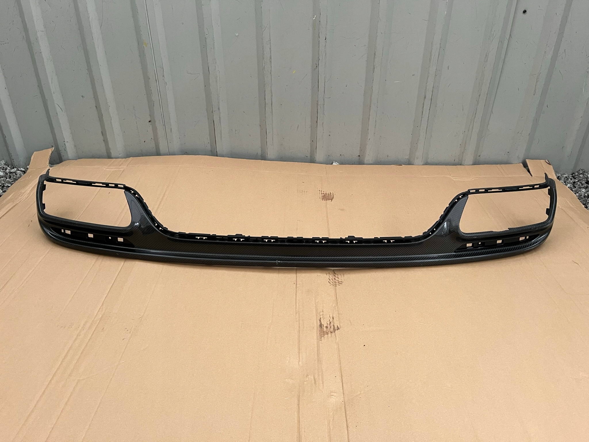 A2178850825 - MERCEDES S-Class W217 AMG 14-20 задний диффузор CARBON