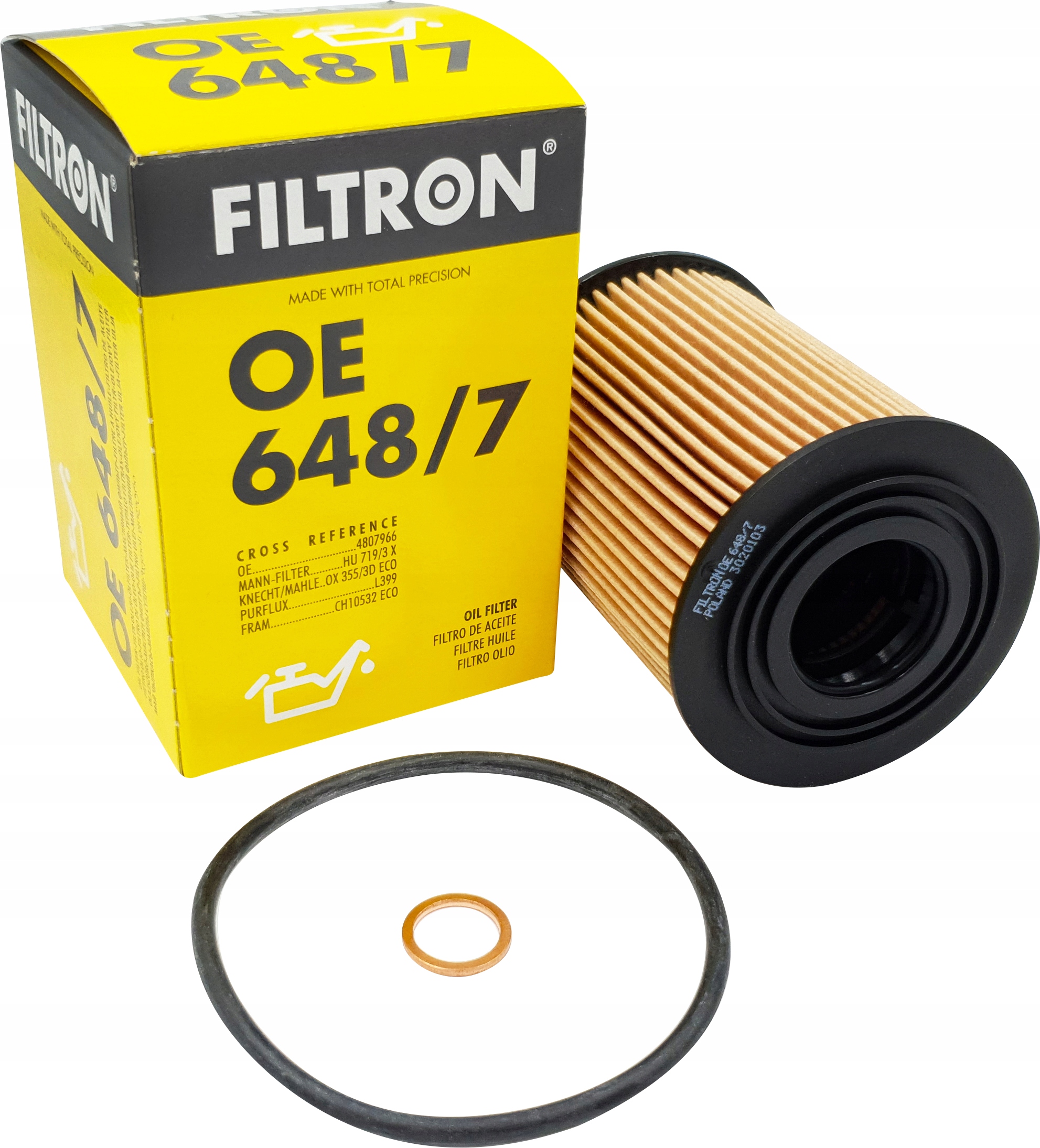 

Filtron Filtr Oleju Oe 648/7