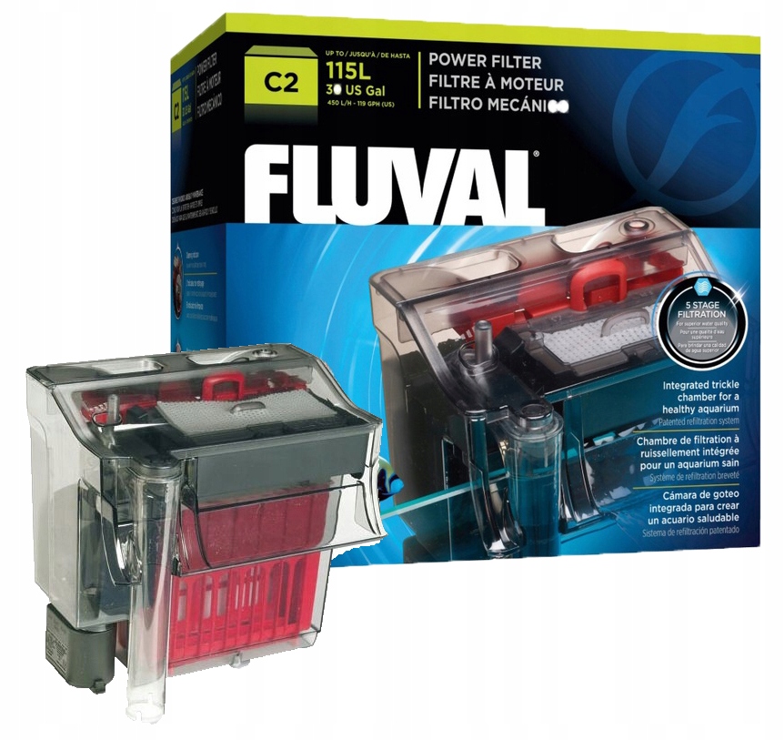 

Filtr Kaskadowy Przepływowy Akwarium 450L/H Moc 5W