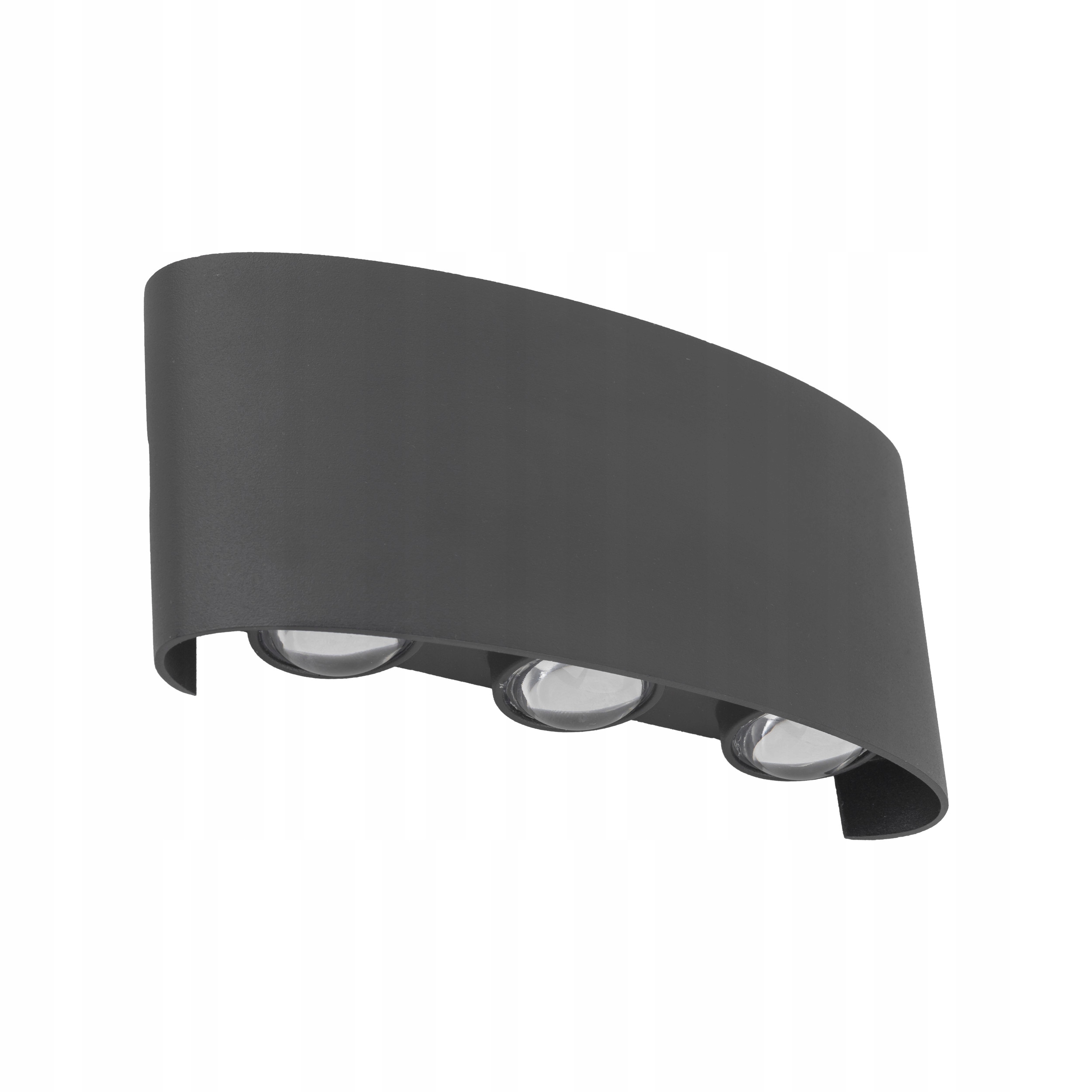 Zahradní nástěnné svítidlo TK-Lighting šedé s integrovaným Led zdrojem 1 W