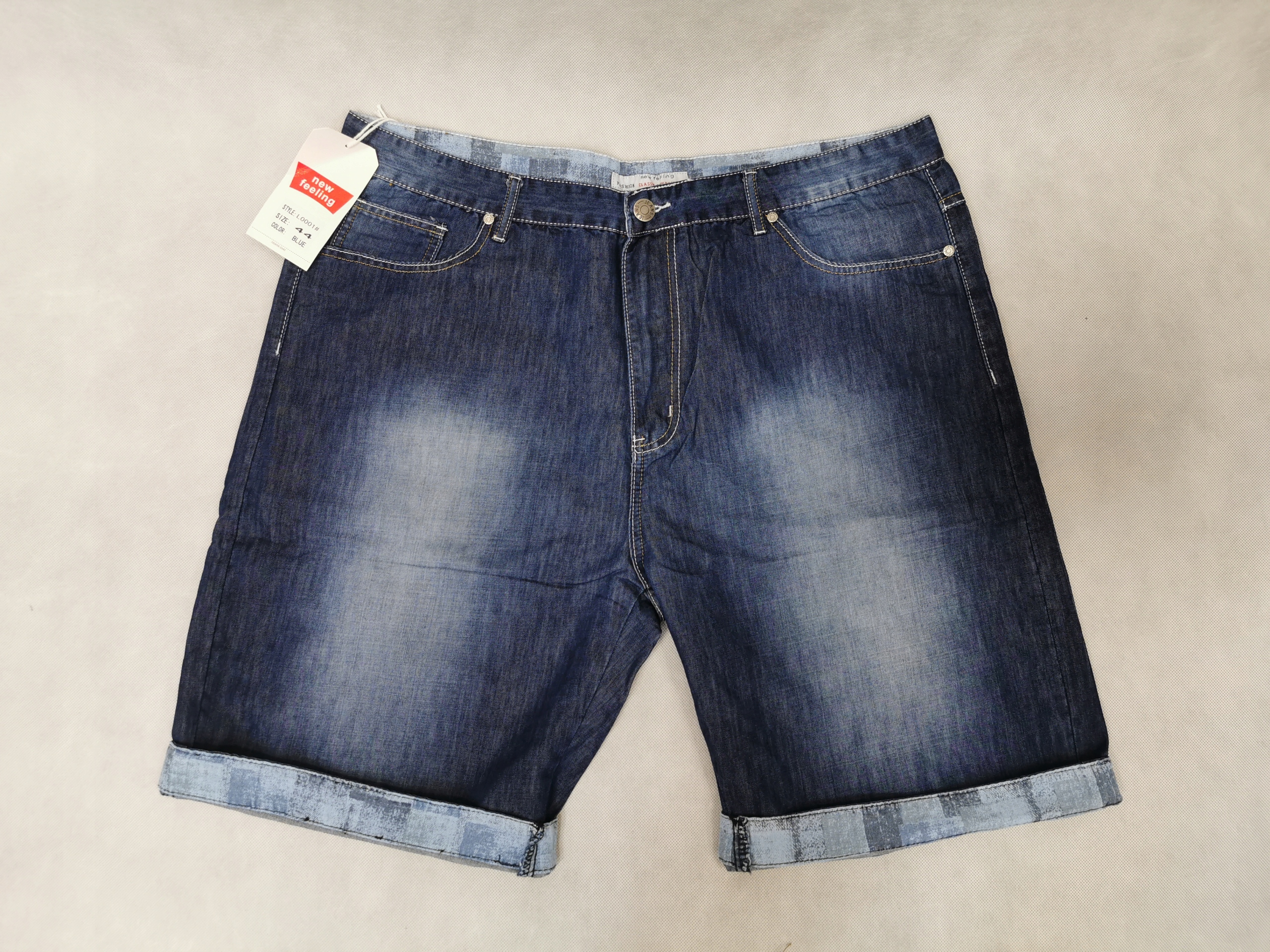 

Spodenki jeansowe New Feeling 42 pas 102-104 cm