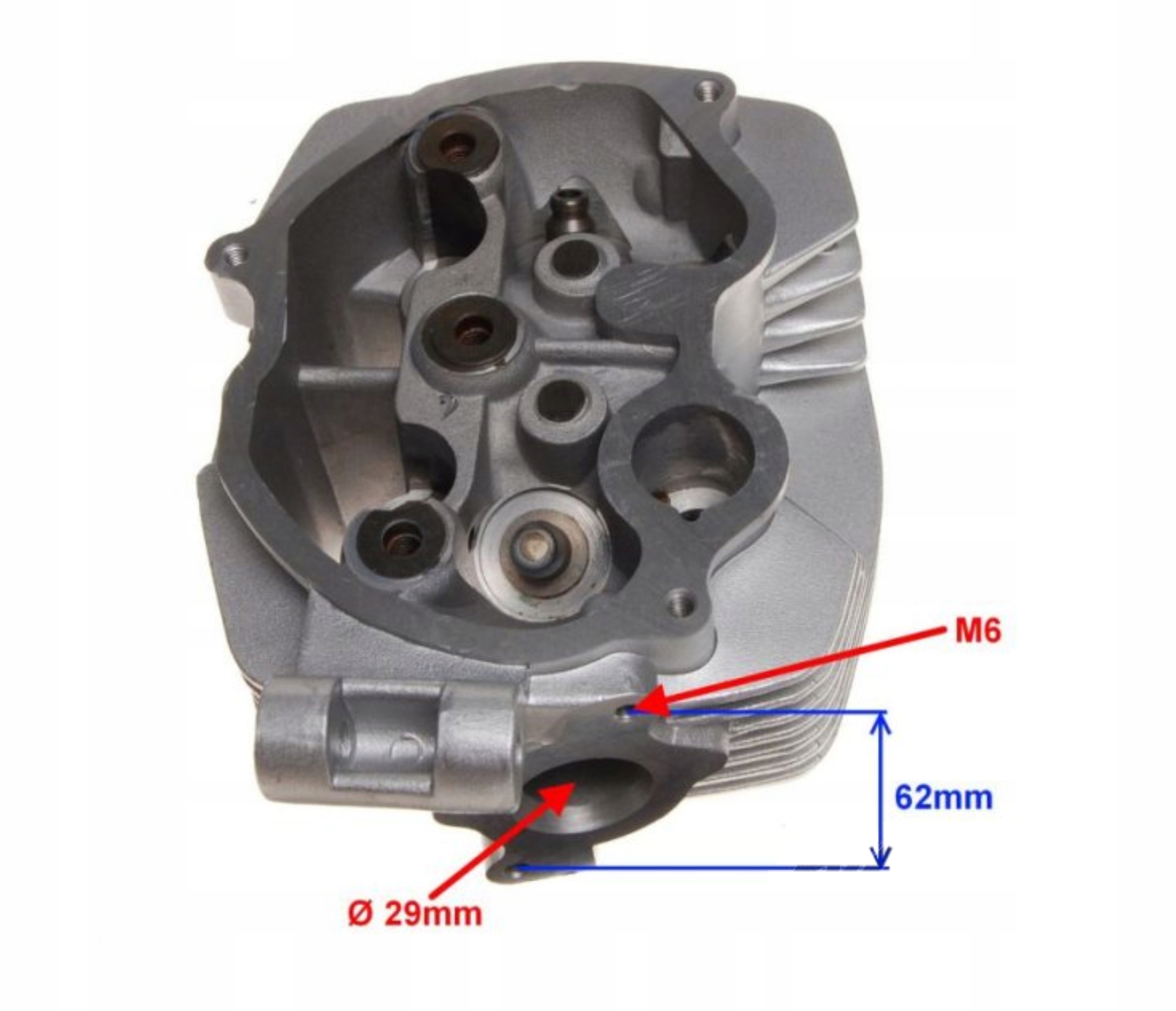 QUAD ATV 125 4T Głowica Cylindra 57 Loncin Kingway Numer katalogowy części 7TRUTRUT56R42