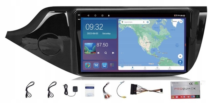 Rádio Navigácia Gps Kia Ceed 2012-2018 Carplay Android Auto 4GB 64GB
