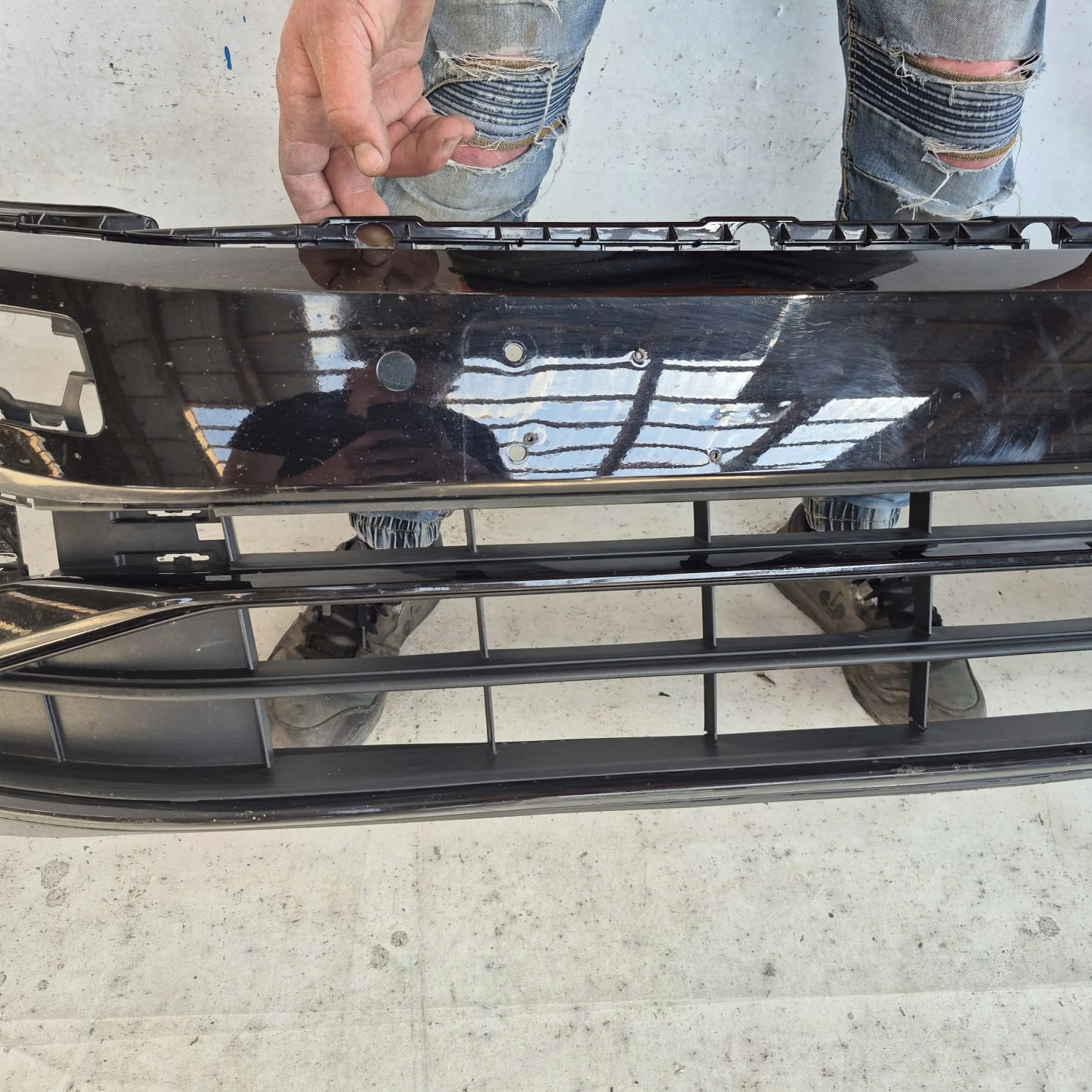 VW PASSAT B8 LIFT 19-23 bumper front front 4XPDC