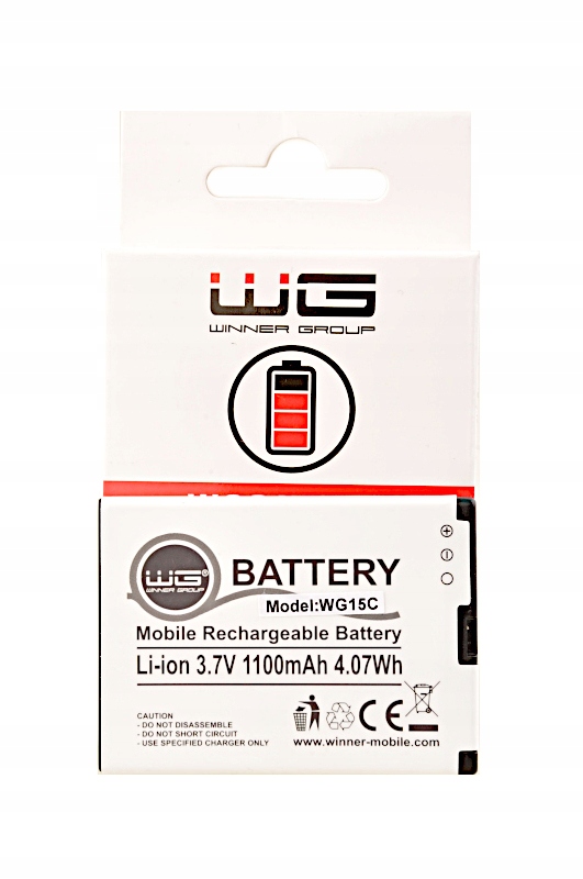 Oryginalna bateria akumulator Winner do WG15c