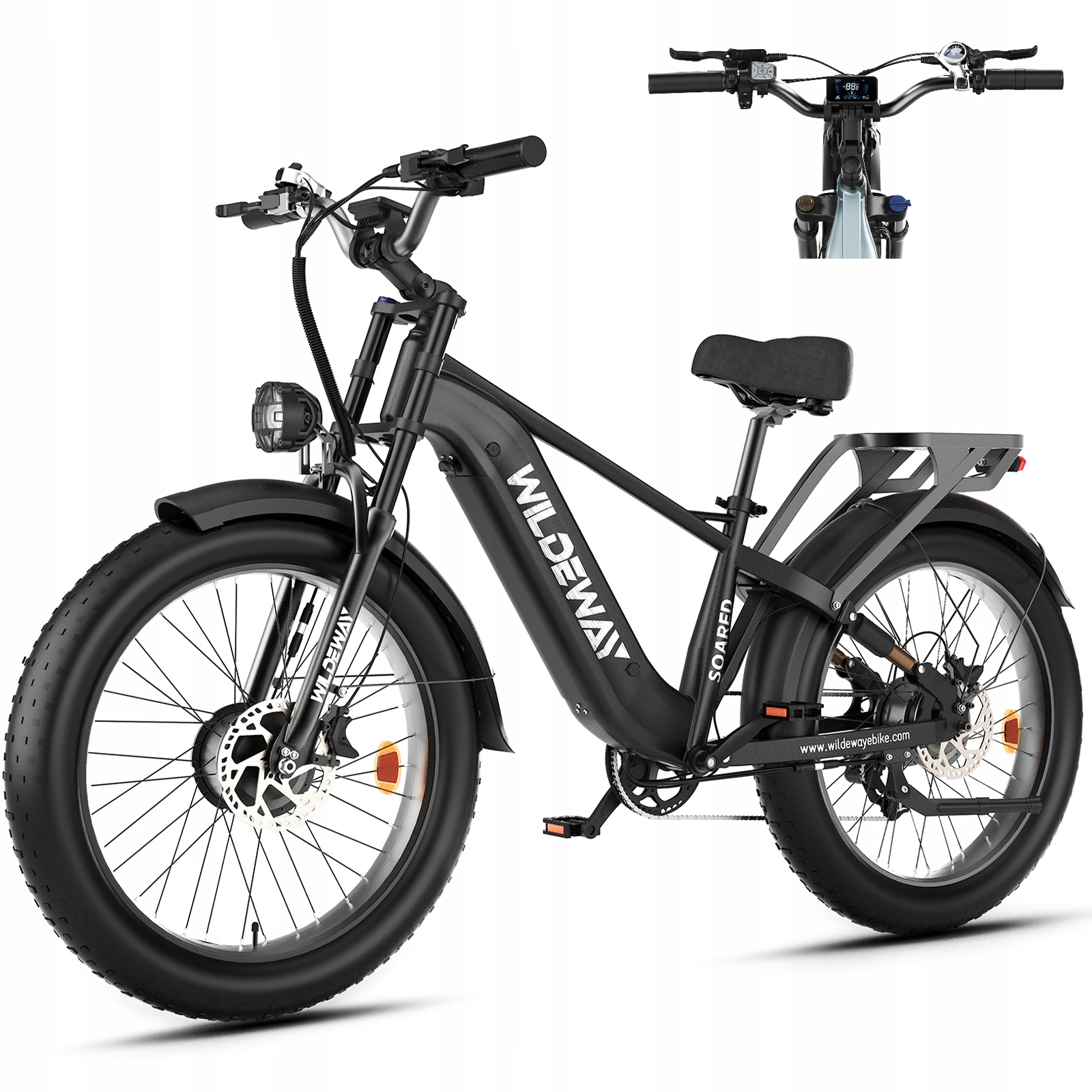 2600W Pojazd Elektryczny Wildeway Soared-Max 48km/h 48V30Ah 100KM All-Terrain