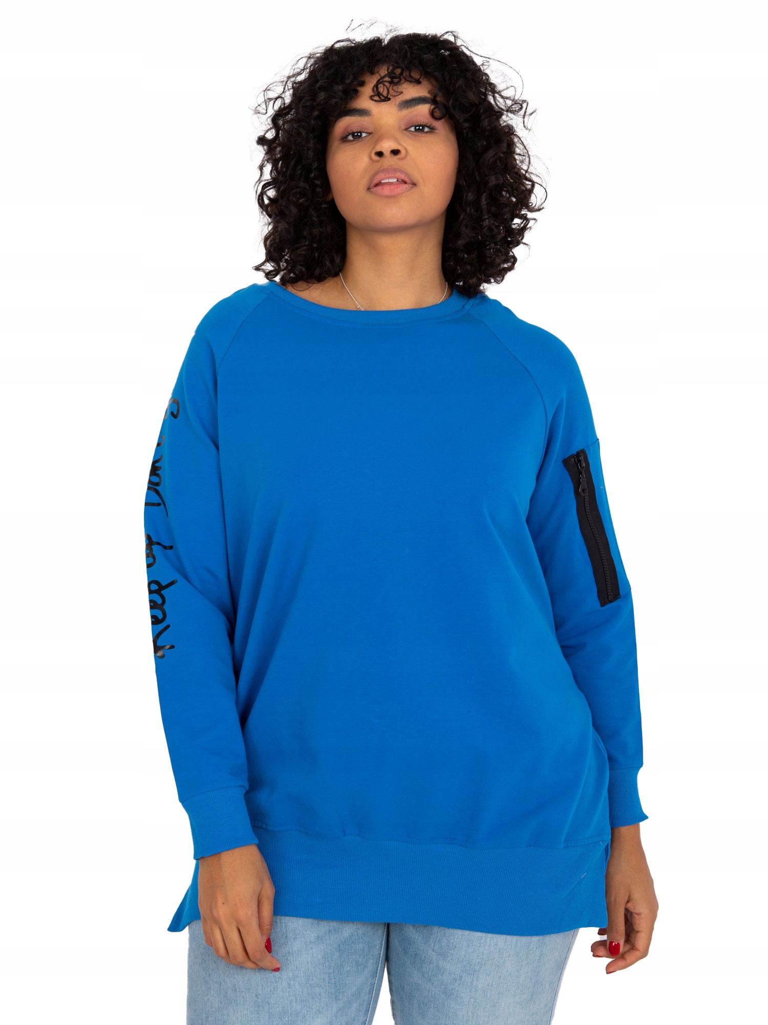 

Modna Tunika Damska Dresowa plus size