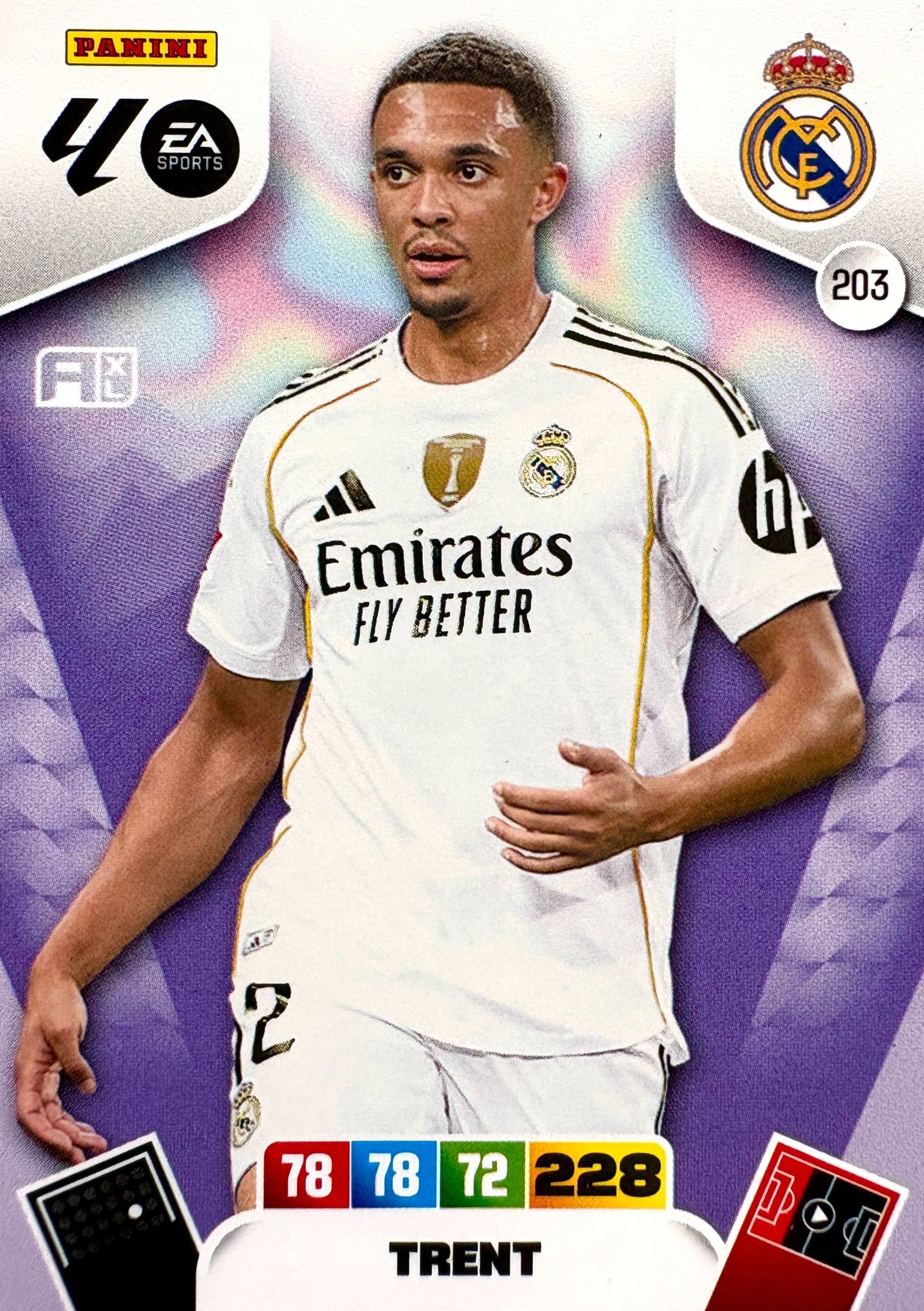 La Liga hiszpańska 2025-26 2026 Core 203 Trent Alexander-arnold Real Madryt