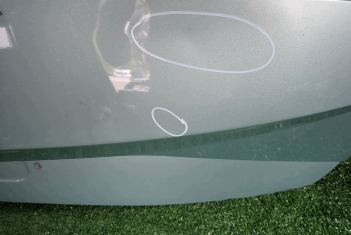 SKODA ENYAQ 5LG boot doors rear part