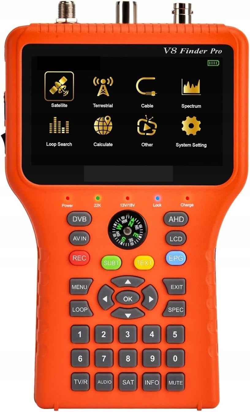 Detektor satelitarny V8 FINDER PRO miernik sygnału satelitarnego DVB L892