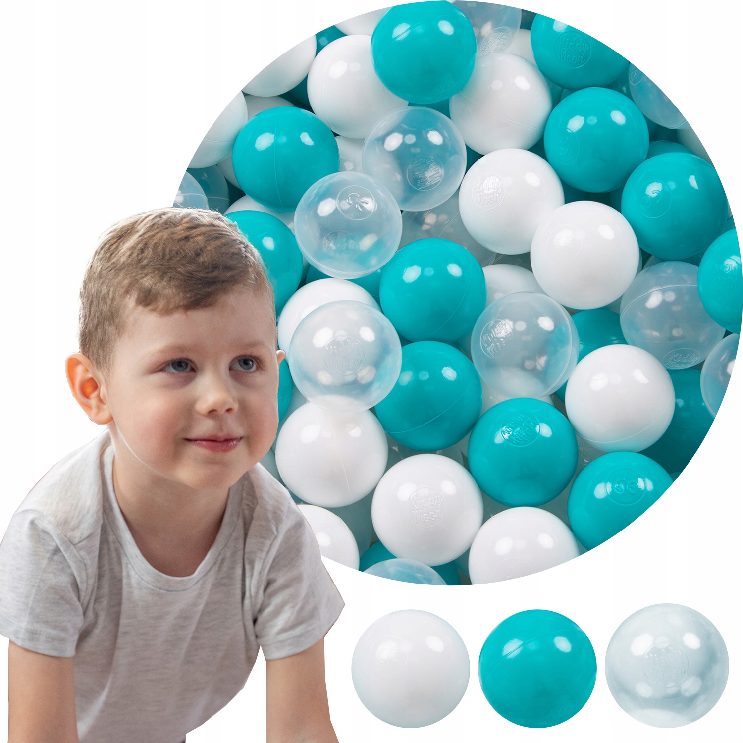 Plastikowe Kulki Piłeczki Dla Dzieci 300 szt 7cm