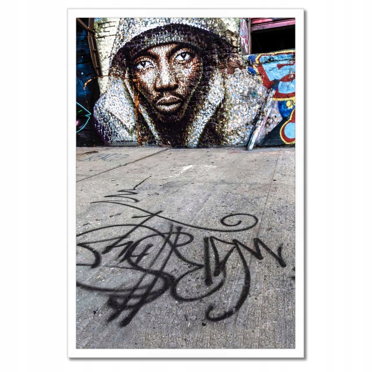 Plakáty v rámu 40x60 Graffiti Pouliční umění