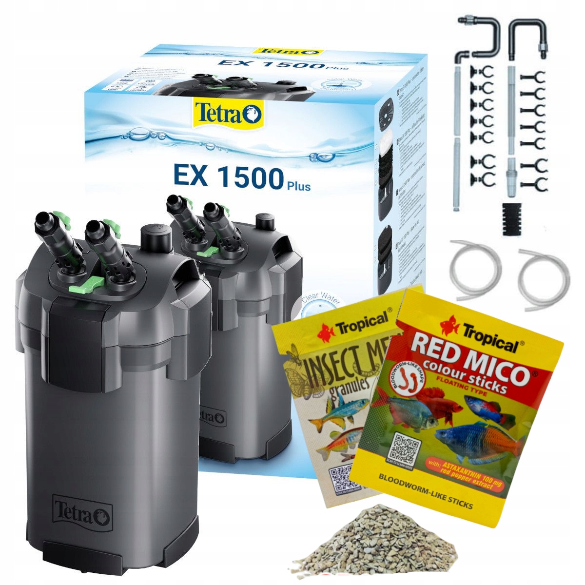 Levně Vnější filtr Tetra EX-1500 Plus bonus