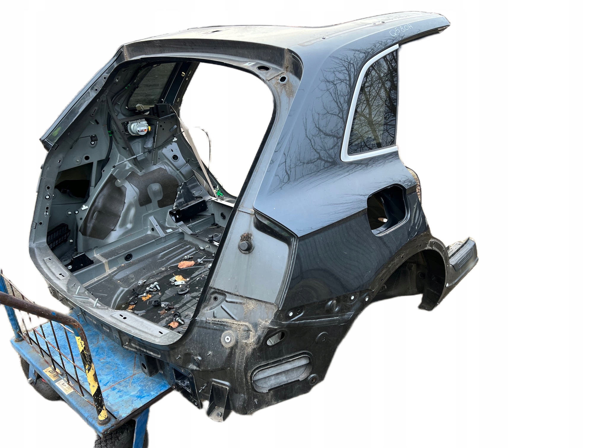 AUDI Q5 II 80A FY fender right rear part rear side quarter threshold