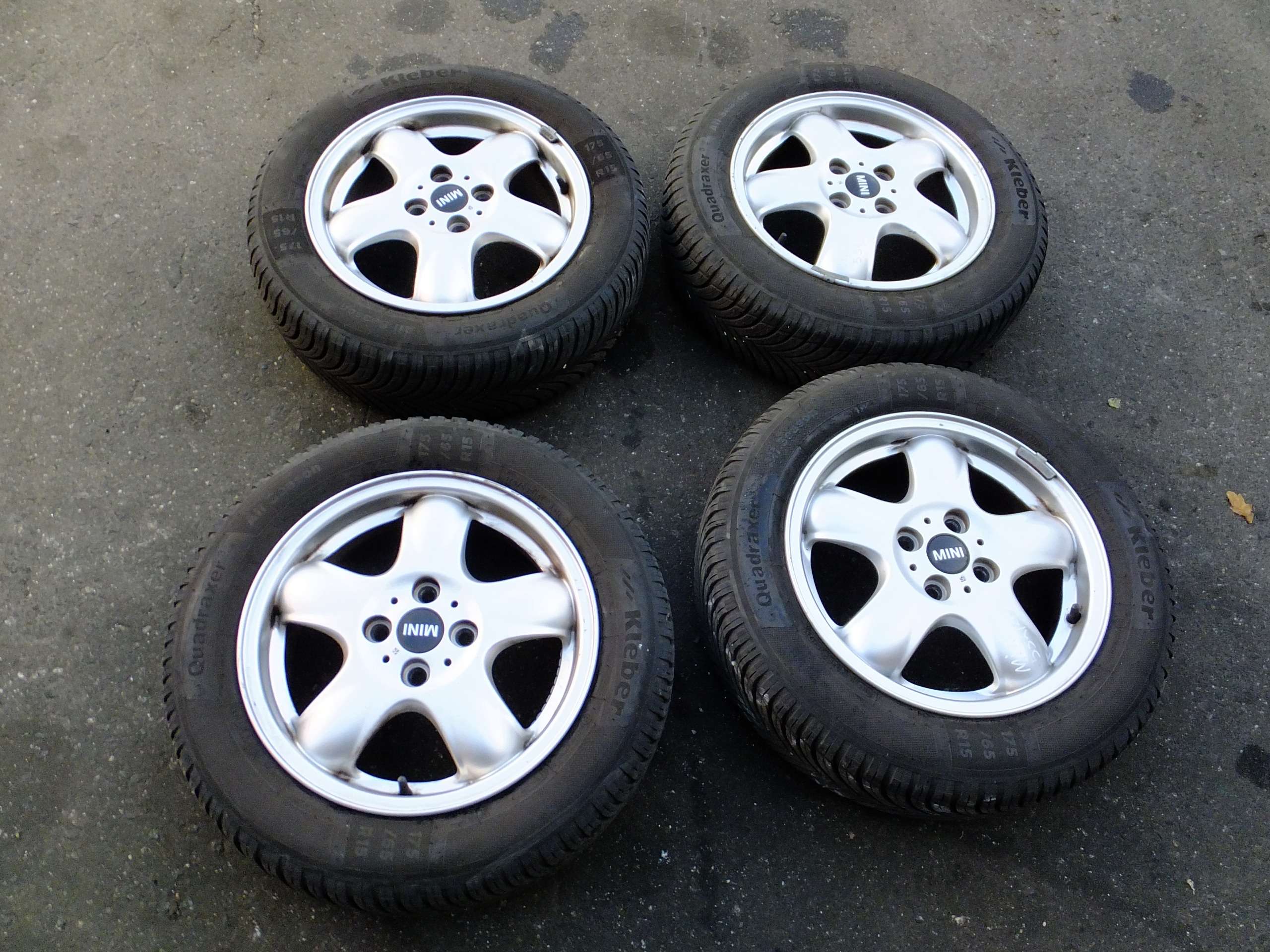 discs aluminium 15'' mini cooper one r56 6768498 6769404