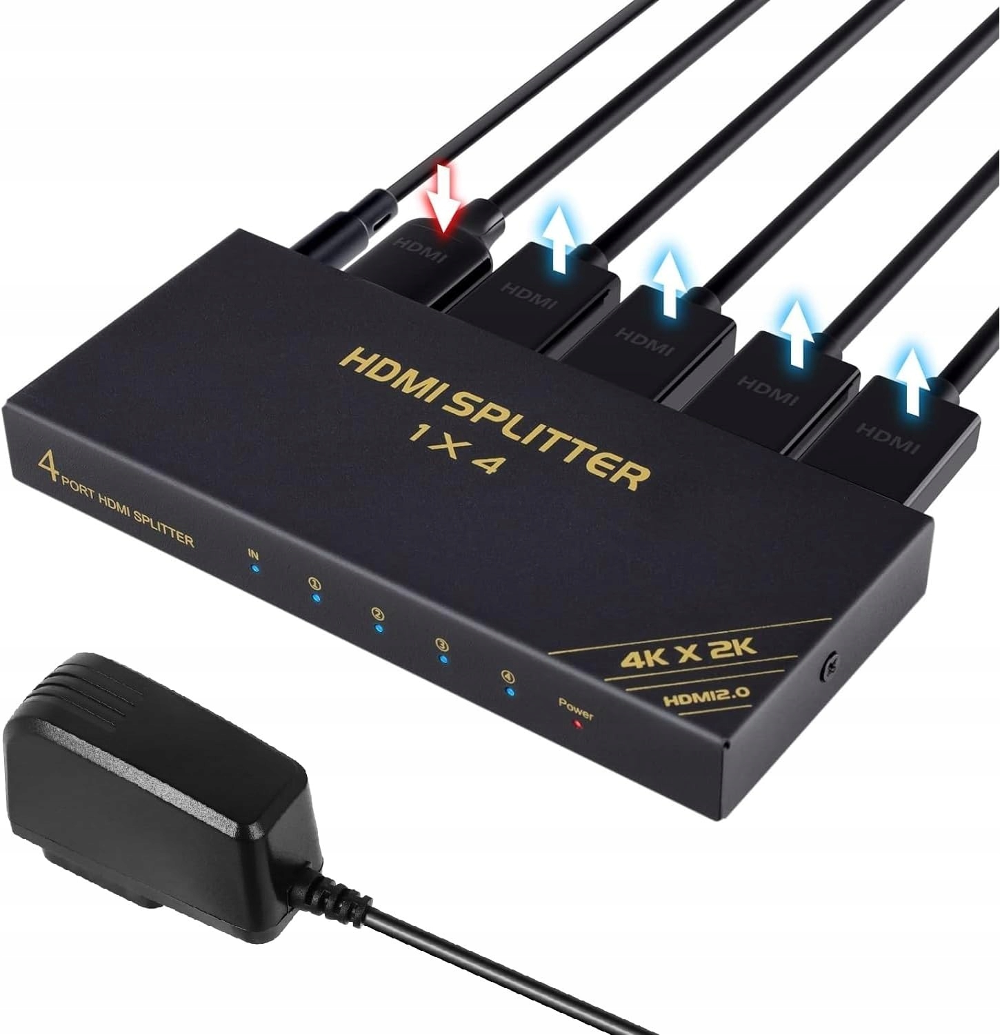 Rozbočovač Hdmi 4K 2.0 1 V 4 Out 4X Hdmi Tcnewcl
