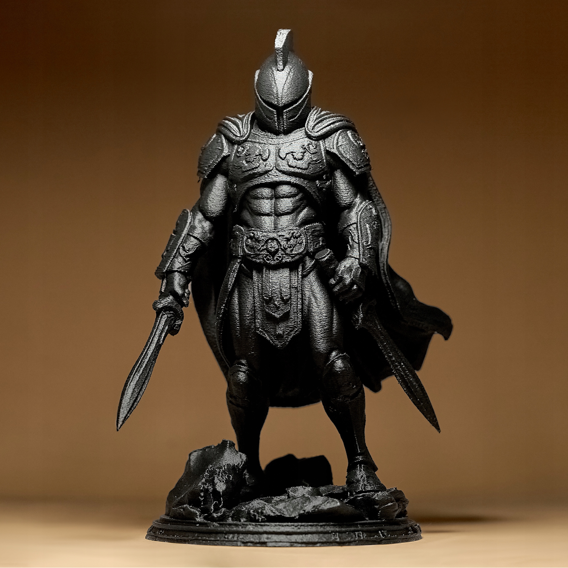 Sparťan Gladiátor Bojovník Figurka Soška Dekorace 3D tisk 20 cm