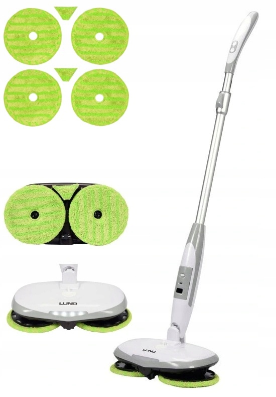 Levně Elektrický Mop S Led Ostřikovačem 200ot/min