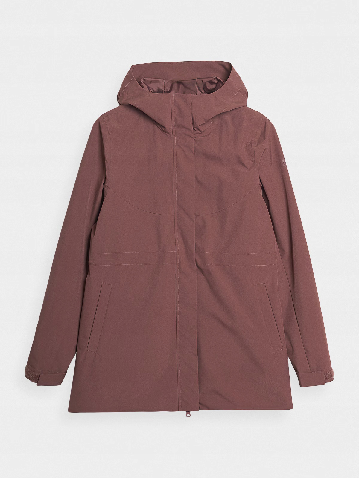 Dámský kabát 4F světle hnědý TTJAF686-82S vel. XL