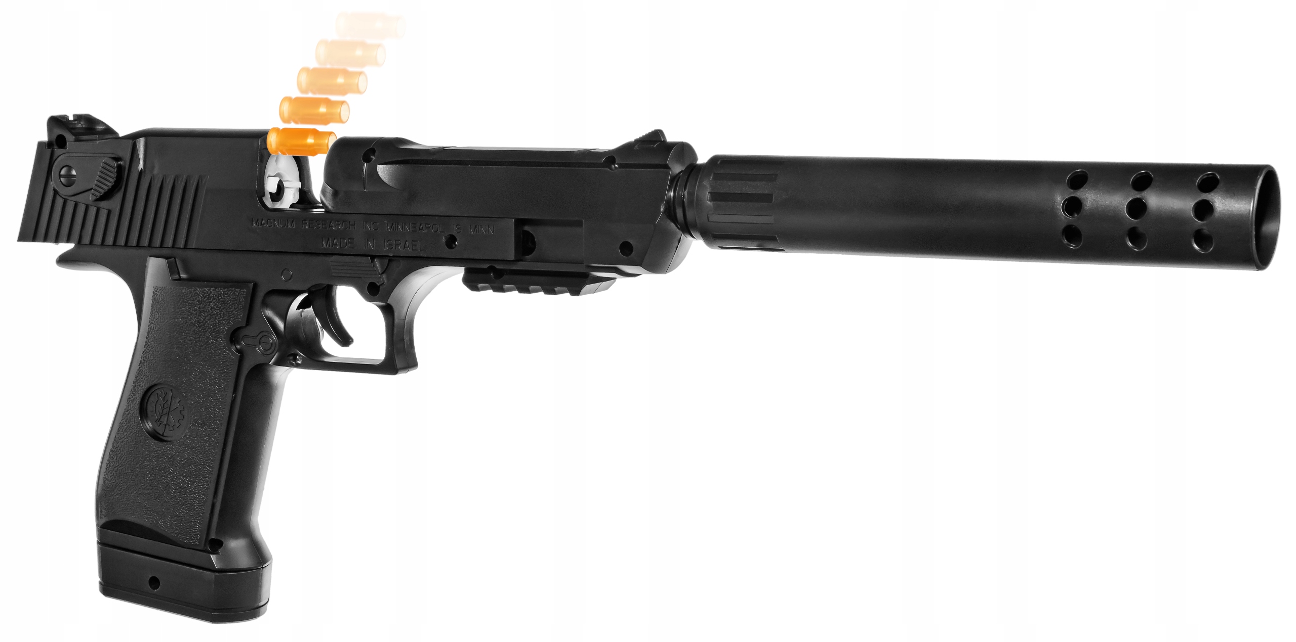 PISTOLET COLT BEZPIECZNE NABOJE PIANKI EVA STRZAŁKI WYPADAJĄCA ŁUSKA Marka inna