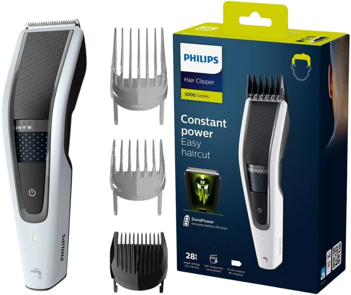 Maszynka Philips Seria 5000 Do Strzyżenia Włosów Brody Zarostu HC5610/15