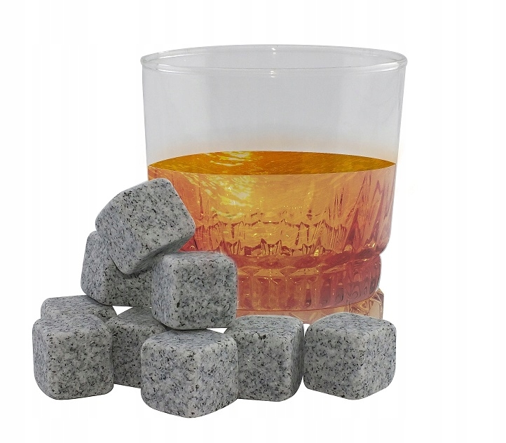 

Zestaw 9 kostek do schładzania drinków i whisky