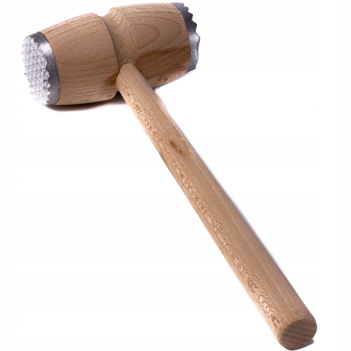 

Tłuczek do mięsa drewniany okuty Wooden Kitchen