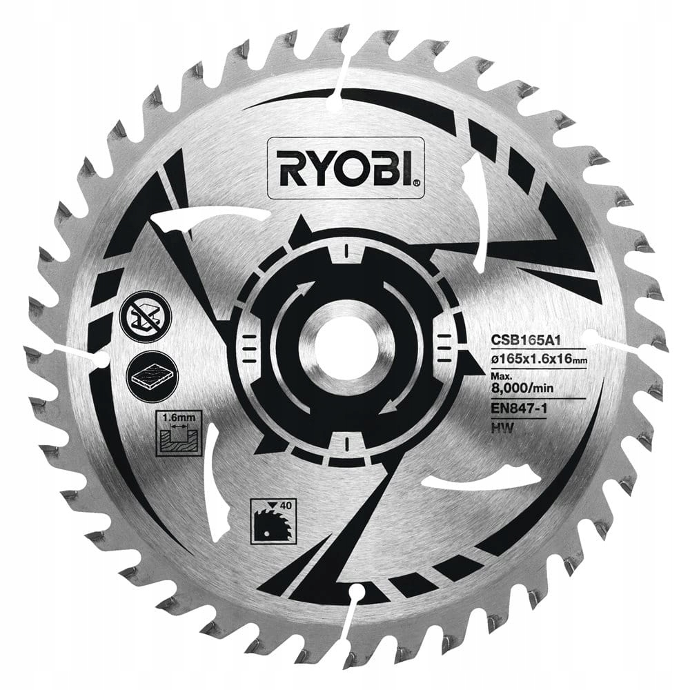 Tarcza do drewna 165mm Ryobi CSB165A1 5132002774