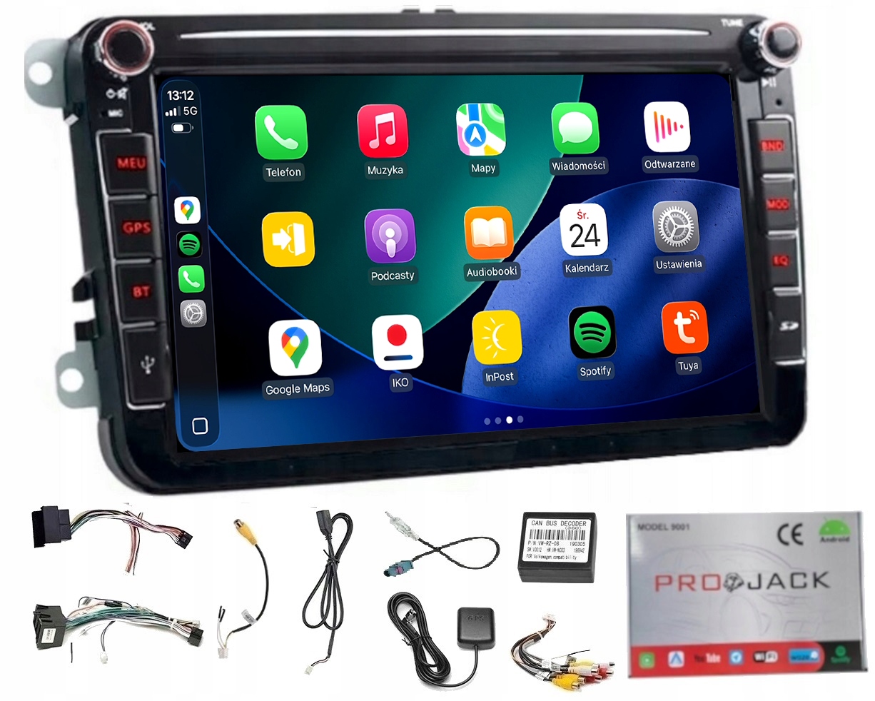 Rádio Navigácia Gps Android Seat Altea XL 2006-2015 Bluetooth Carplay Wifi 4/64GB