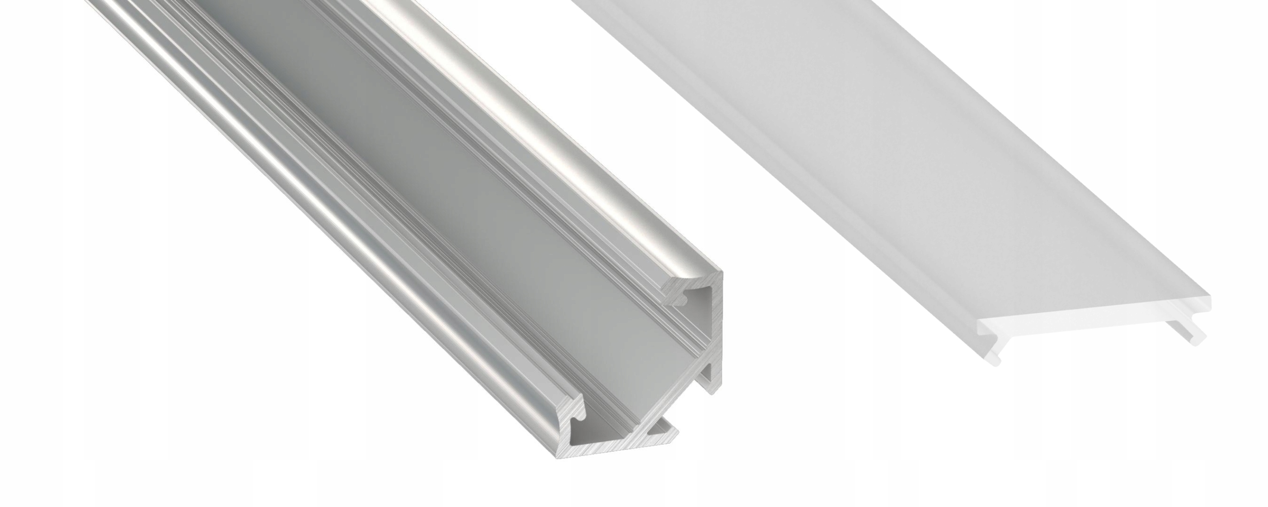

Profil Aluminiowy Narożny Do Taśm Led Z Kloszem