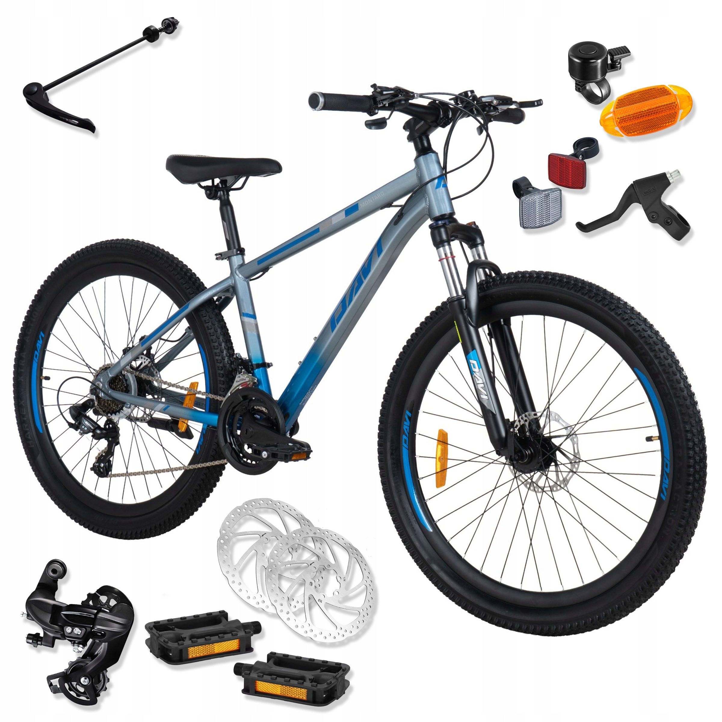Kolo Uni Mtb Horské Davi Montaro 26 Kolo Alu Rám 13 Palců Odpružení