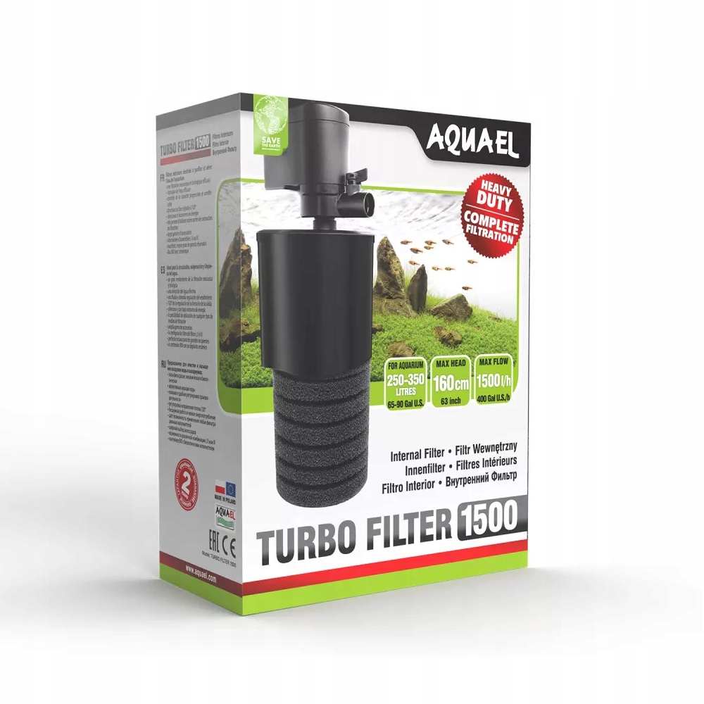 Levně Aquael Vnitřní Filtr Pro Akvárium Turbo 1500 Dárek