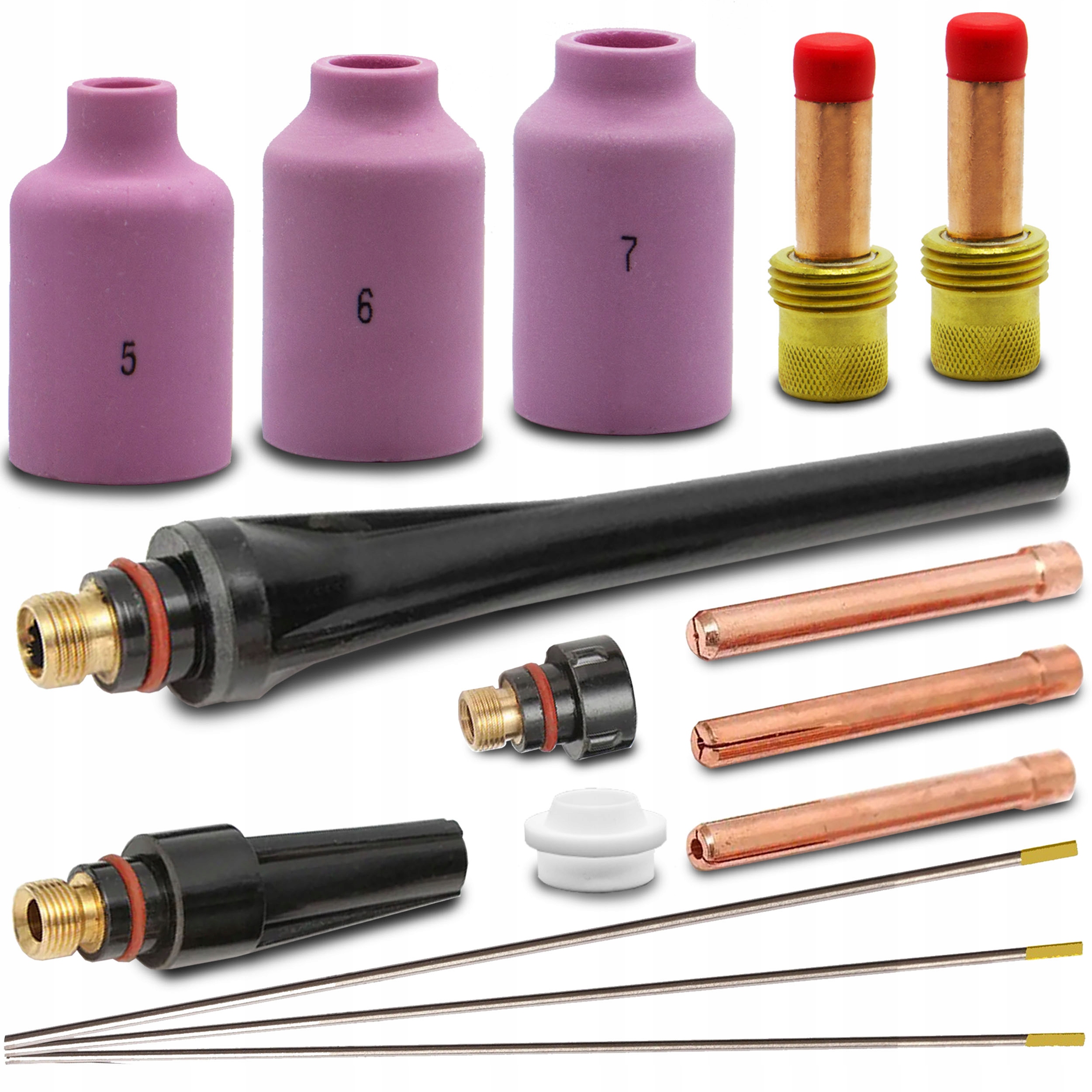 Sada Tig Ac/dc Sr 17 18 26 Trysky Jumbo Čočka