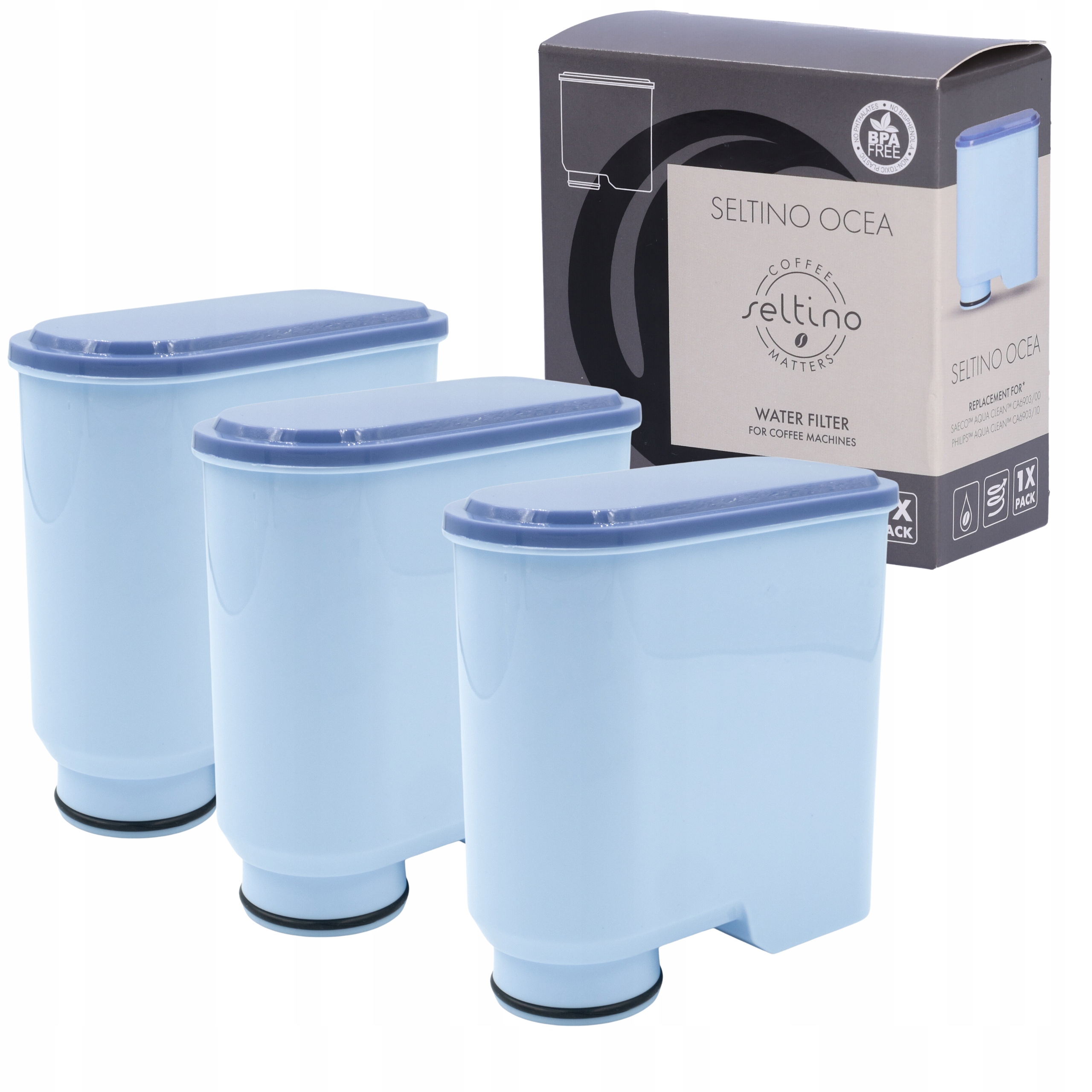 

3xFiltr do ekspresu Saeco Philips Latte Go Lattego