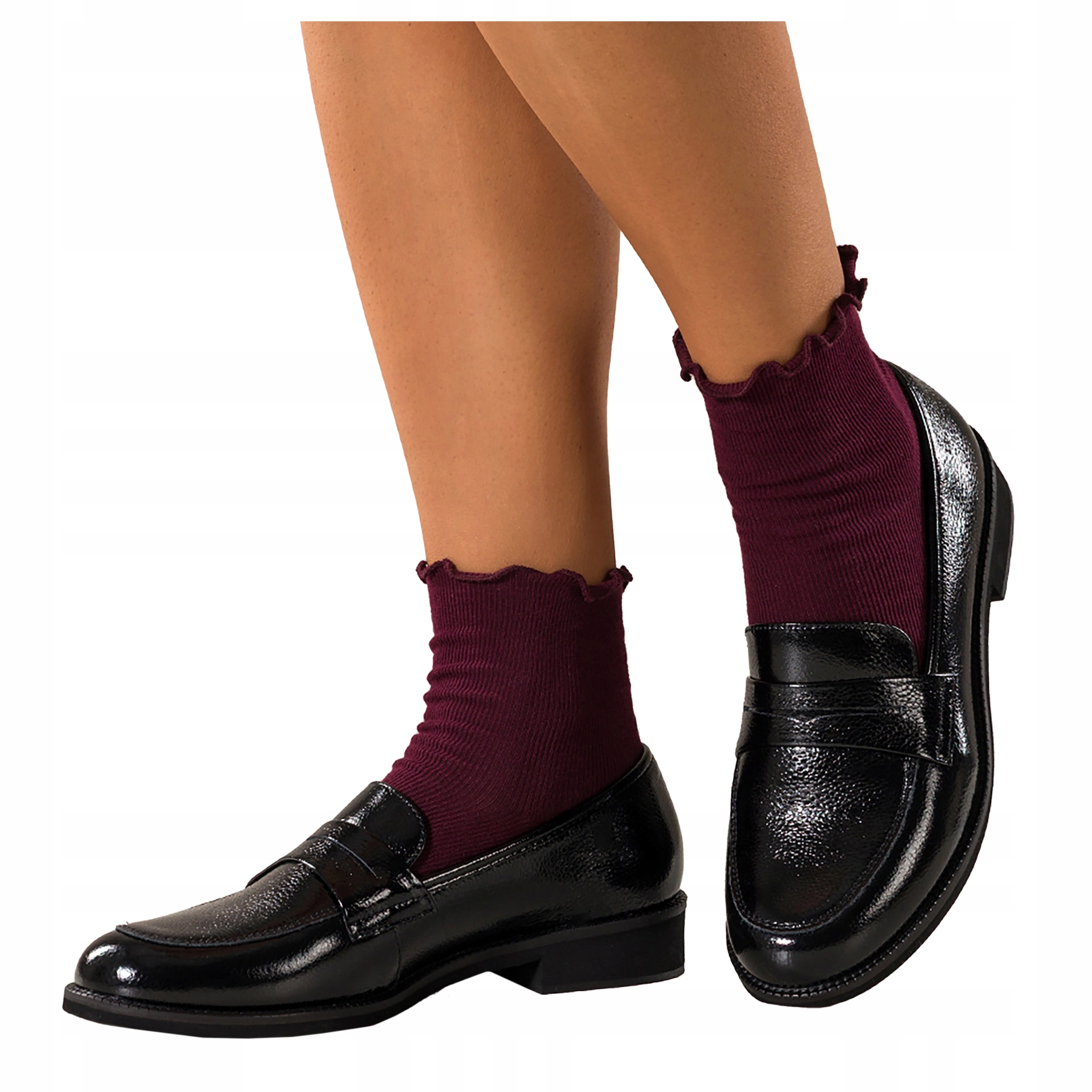 Polobotky Mokasíny Dámské Kožené Černé Nazouvací Pohodlné Klasické vel 38