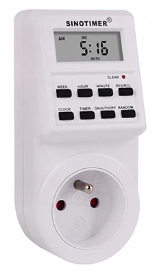 

Programator Czasowy Włącznik Wyłącznik Timer LCD