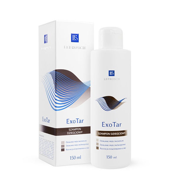 

Exotar Szampon dziegciowy Lefrosch 150 ml łuszczyc