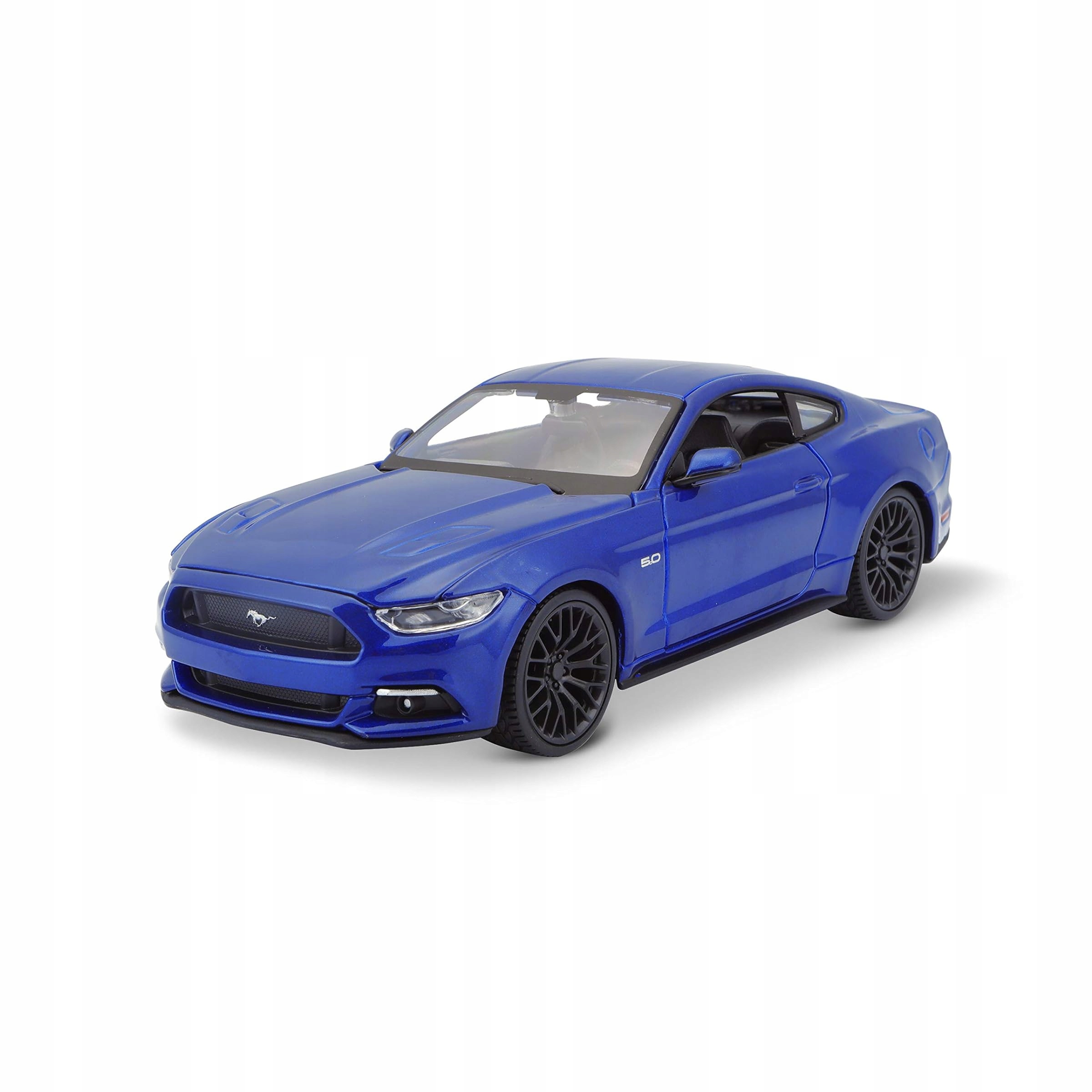Maisto Ford Mustang Gt 2015 Model Sběratelský 1:24 Modrý 20 cm