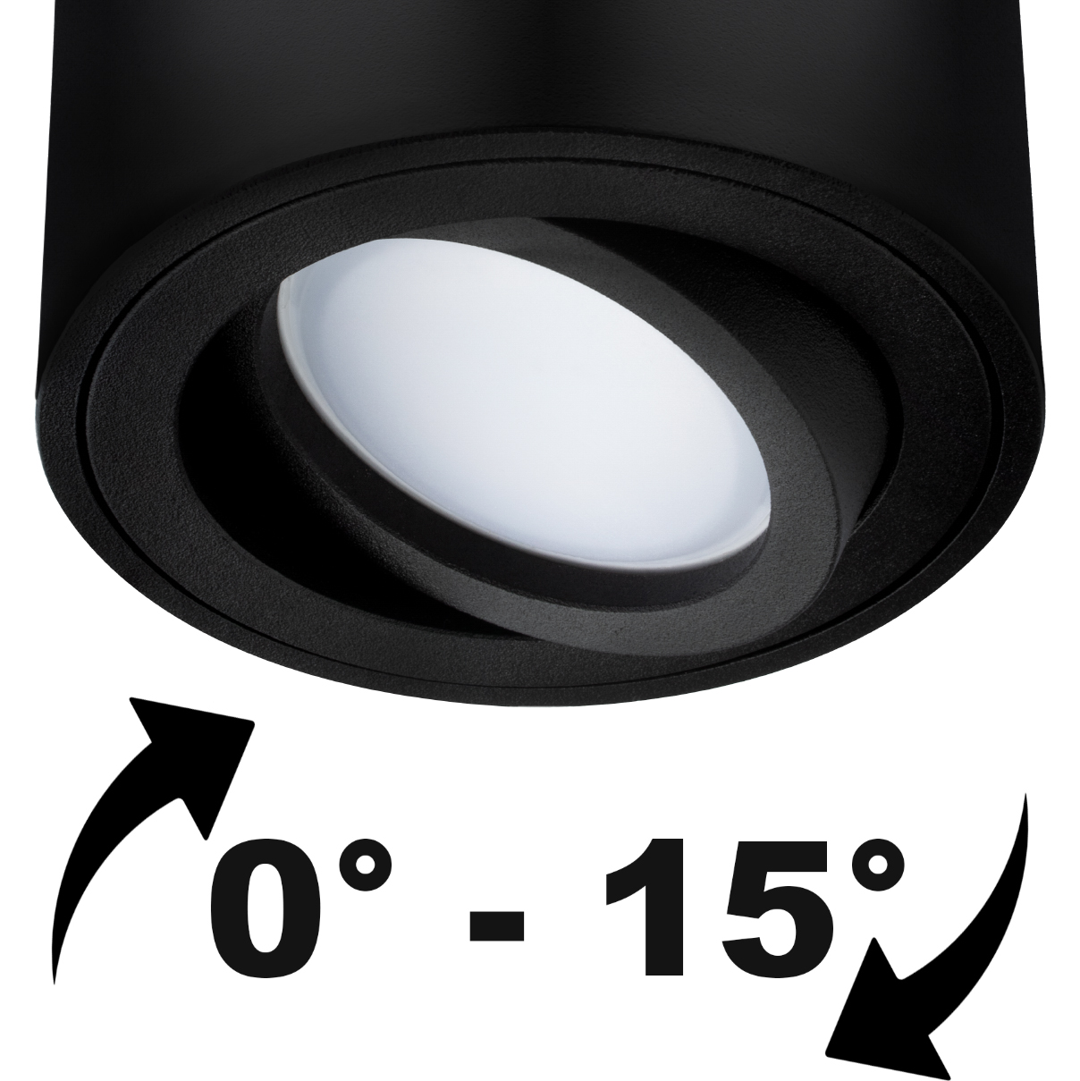 Oprawa Natynkowa HALOGENOWA TUBA Ruchoma + LED 5W Rodzaj spot