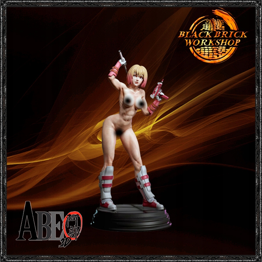 Gwenpool Neupravená Abe 3D Měřítko 1/24 (75mm) (nsfw) 3D tisk