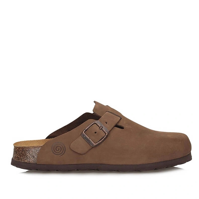 Pánské pantofle Dr. Brinkmann 600132-21 hnědé kožené