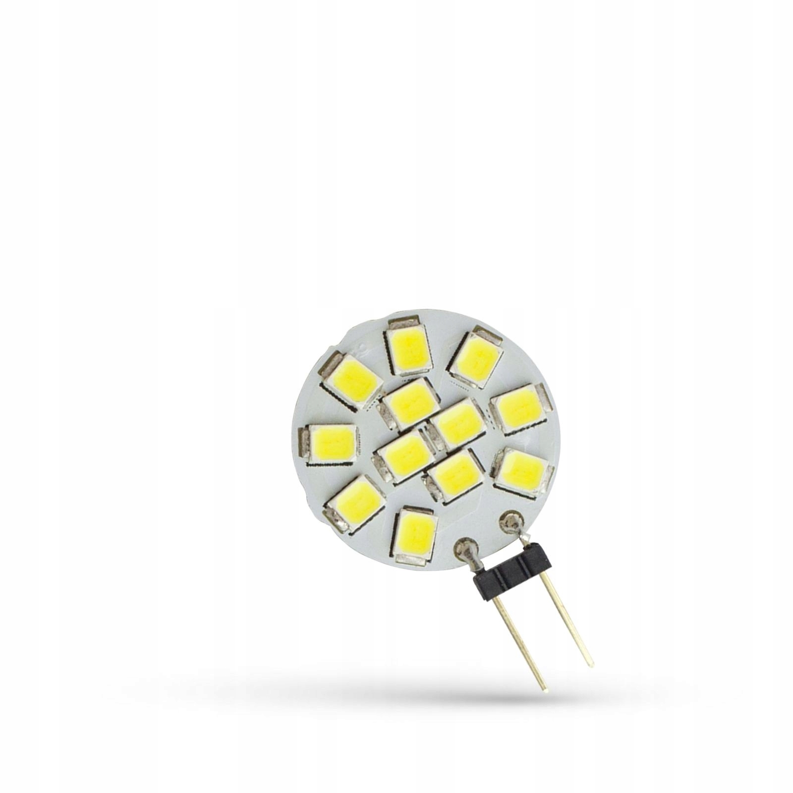 

Żarówka Led G4 12V 1,2W 12 Led Zimna 20MM Spectrum